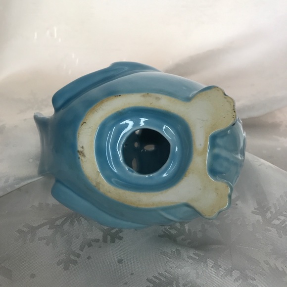 Blue Bird luminary reticulated decorative 6.5” ceramic - Picture 5 of 5